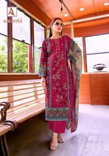 Alok suit elan royale unstitched dress material wholesale